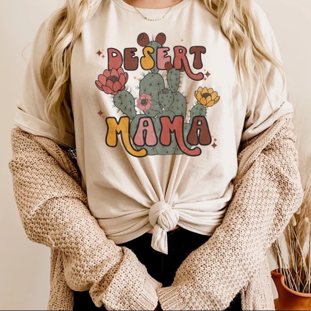Handmade Desert Mama Tee